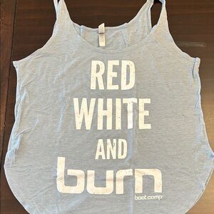 Burn boot camp tank top
